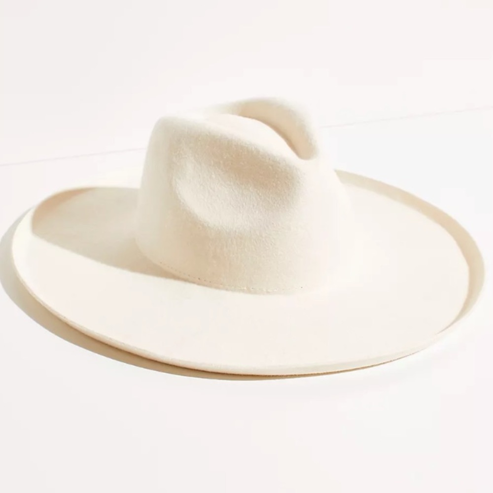Lack Of Color Cream Wool Hat
